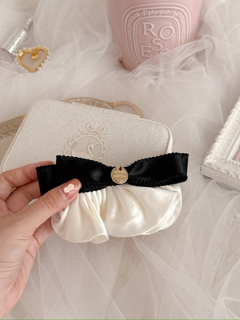 Frill Ribbon Barette Nana - MAISON MARBLE