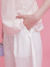 Frill Wide Pants - MAISON MARBLE