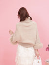 Fur Dolman Knit - MAISON MARBLE