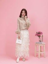 Fur Dolman Knit - MAISON MARBLE