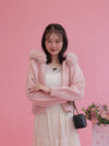 Fur Knit Hoodie - MAISON MARBLE