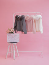 Fur Knit Hoodie - MAISON MARBLE