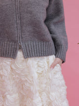 Fur Knit Hoodie - MAISON MARBLE