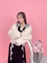 Fuwa Fuwa Sheep Cardigan - MAISON MARBLE