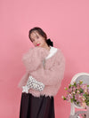 Fuwa Fuwa Sheep Cardigan - MAISON MARBLE