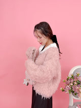 Fuwa Fuwa Sheep Cardigan - MAISON MARBLE