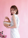 Gingham Frill Dress - MAISON MARBLE