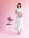 Gingham Frill Dress - MAISON MARBLE
