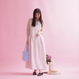 Gingham Sheer Dress - MAISON MARBLE