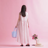 Gingham Sheer Dress - MAISON MARBLE