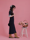 Girly Rib Knit Dress - MAISON MARBLE