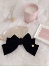 Glitter Ribbon Barette - MAISON MARBLE
