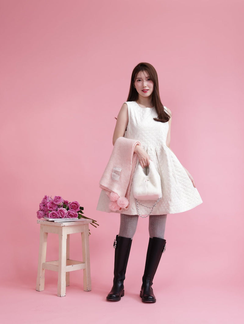 Glitter Velour Dress - MAISON MARBLE