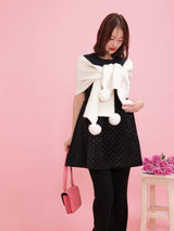 Glitter Velour Dress - MAISON MARBLE