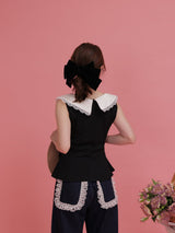 Grace Collar Tops - MAISON MARBLE