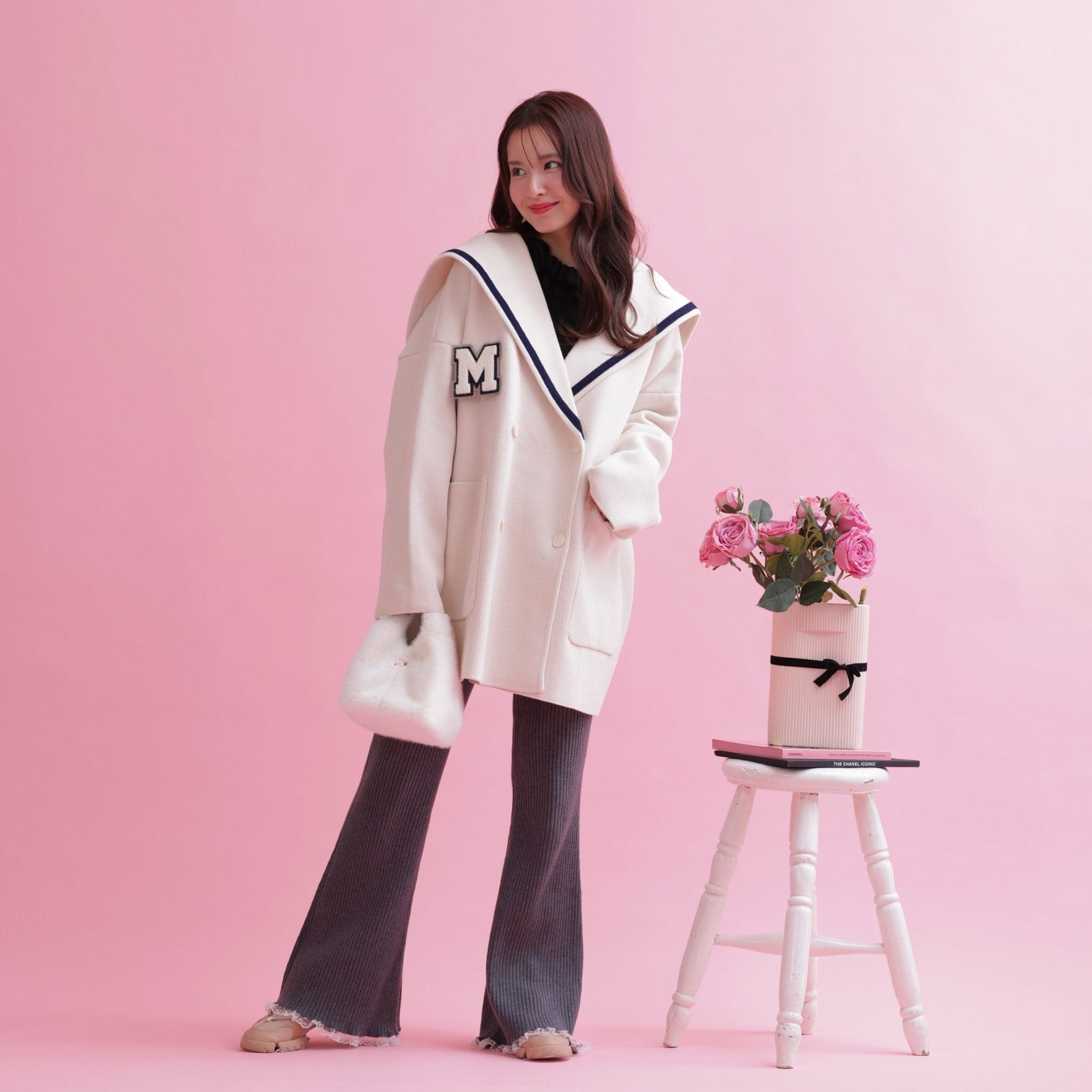 在庫調整】Initial Sailor Gown