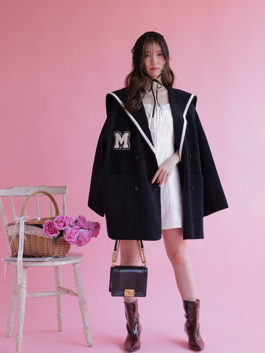 在庫調整】Initial Sailor Gown – MAISON MARBLE