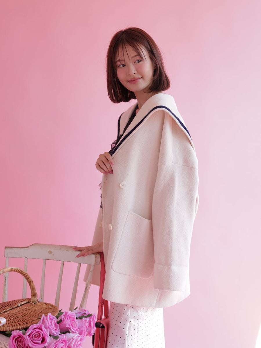 maisonmarbleメゾンマーブルInitial Sailor Gown 再販】Initial Sailor Gown – MAISON MARBLE