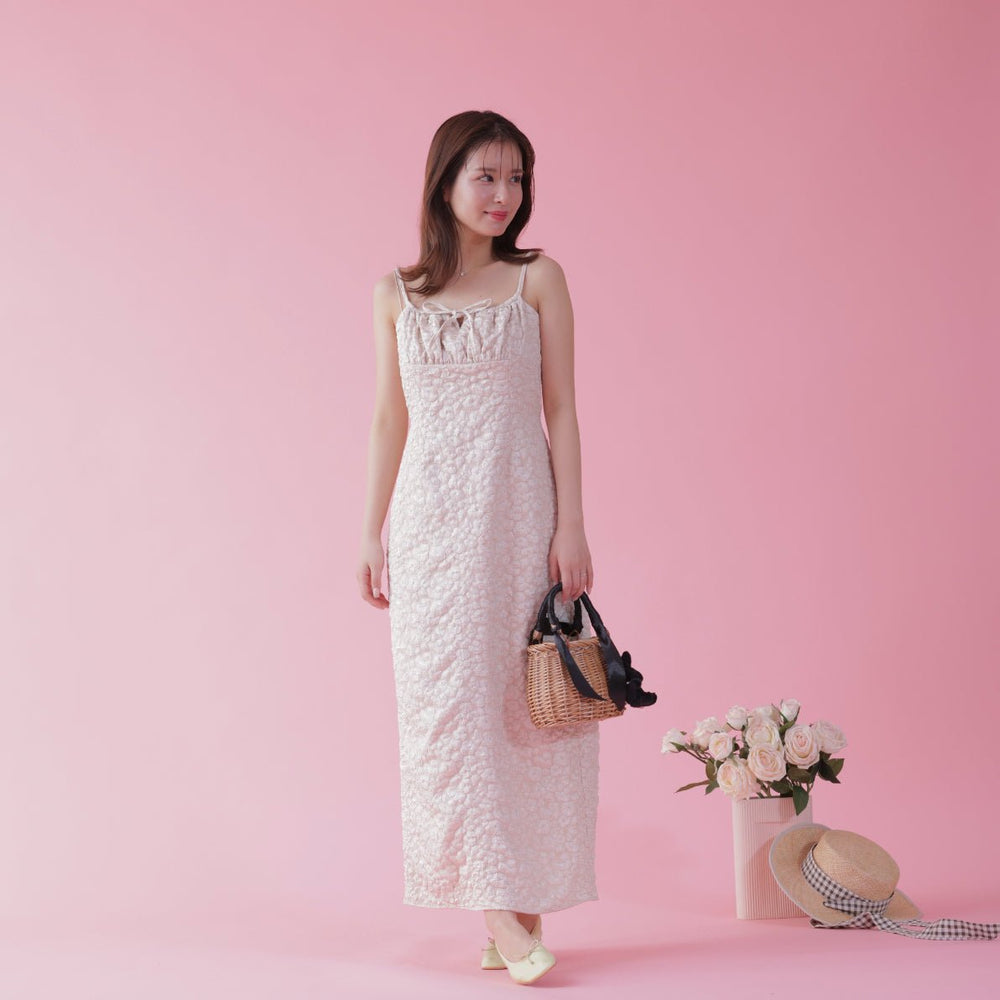 Jacquard Cami Dress – MAISON MARBLE