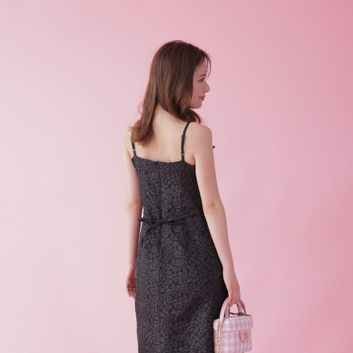 Jacquard Cami Dress – MAISON MARBLE