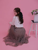 Jacquard Dolman Tops - MAISON MARBLE