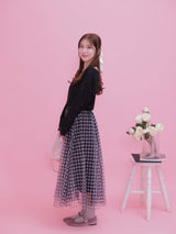 Jacquard Dolman Tops - MAISON MARBLE