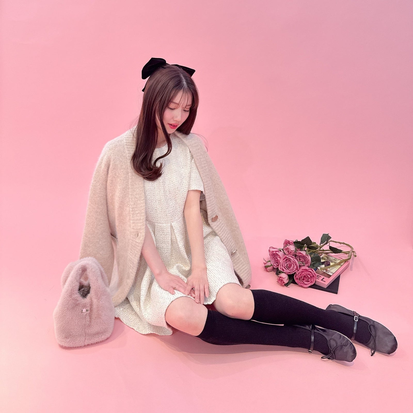 在庫調整】Juliette Cardigan – MAISON MARBLE