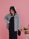 Kira Kira Denim Jk - MAISON MARBLE
