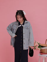 Kira Kira Denim Jk - MAISON MARBLE