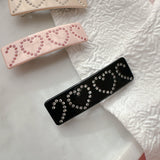 Kirakira Heart Barrette - MAISON MARBLE