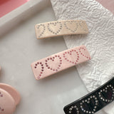 Kirakira Heart Barrette - MAISON MARBLE