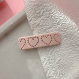 Kirakira Heart Barrette - MAISON MARBLE