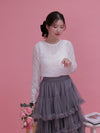 Kushu Kushu Sheer Tops - MAISON MARBLE