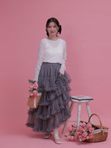 Kushu Kushu Sheer Tops - MAISON MARBLE