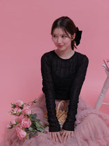 Kushu Kushu Sheer Tops - MAISON MARBLE