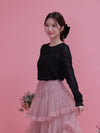 Kushu Kushu Sheer Tops - MAISON MARBLE