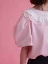 Lace Collar Tops Lina - MAISON MARBLE