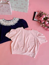 Lace Collar Tops Lina - MAISON MARBLE