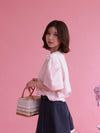 Lace Collar Tops Lina - MAISON MARBLE