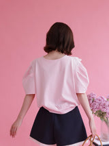 Lace Collar Tops Lina - MAISON MARBLE