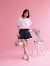 Lace Collar Tops Lina - MAISON MARBLE