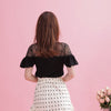 Lace Frill Tops - MAISON MARBLE