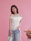 Lace Frill Tops - MAISON MARBLE