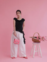 Lace Frill Tops - MAISON MARBLE