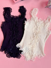 Lace Inner Tank - MAISON MARBLE