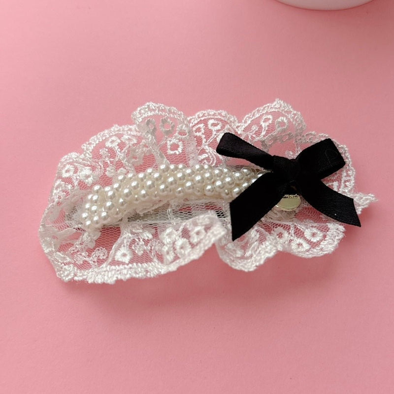 Lace Ribbon Pin - MAISON MARBLE