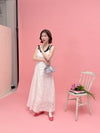 Lace Sheer Dress - MAISON MARBLE