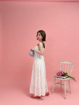 Lace Sheer Dress - MAISON MARBLE