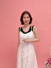 Lace Sheer Dress - MAISON MARBLE