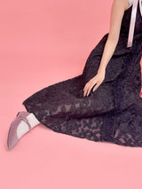 Lace Sheer Dress - MAISON MARBLE